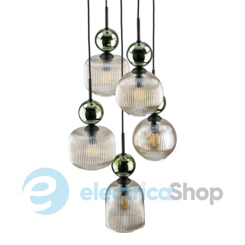 Люстра TK-Lighting SOPHIA GREEN COGNAC 11149