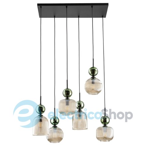 Люстра TK-Lighting SOPHIA GREEN COGNAC 11150