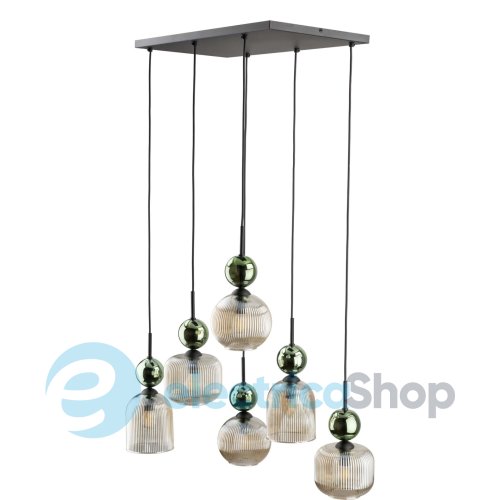 Люстра TK-Lighting SOPHIA GREEN COGNAC 11150