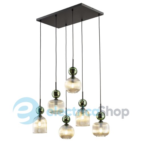 Люстра TK-Lighting SOPHIA GREEN COGNAC 11150