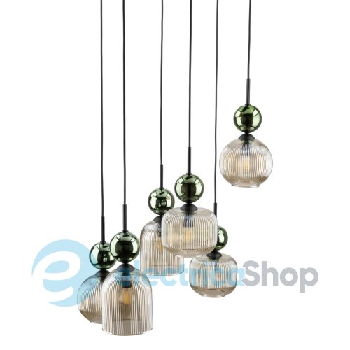 Люстра TK-Lighting SOPHIA GREEN COGNAC 11150