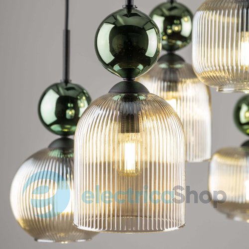 Люстра TK-Lighting SOPHIA GREEN COGNAC 11150