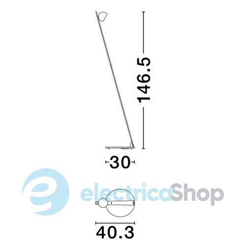 Торшер LUSA 9088124 Nova Luce
