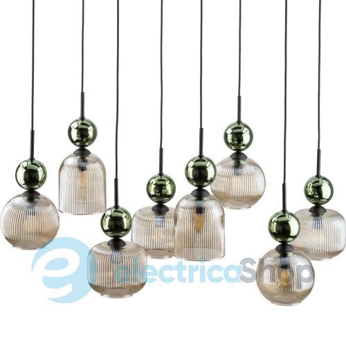 Люстра TK-Lighting SOPHIA GREEN COGNAC 11151