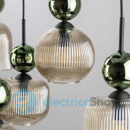 Люстра TK-Lighting SOPHIA GREEN COGNAC 11151