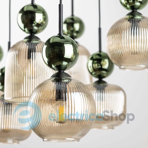 Люстра TK-Lighting SOPHIA GREEN COGNAC 11151