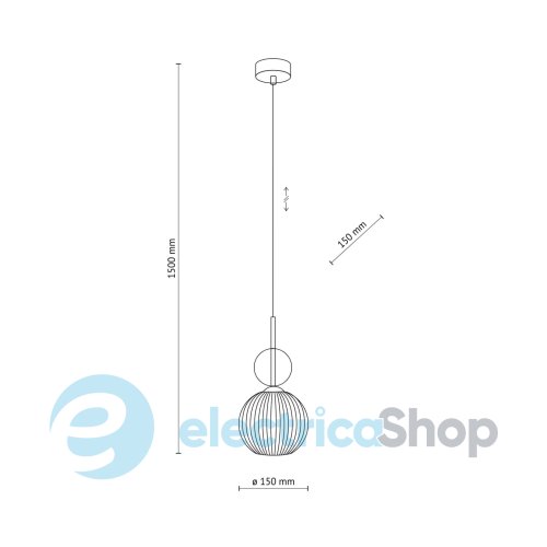 Люстра TK-Lighting SOPHIA COGNAC 11040