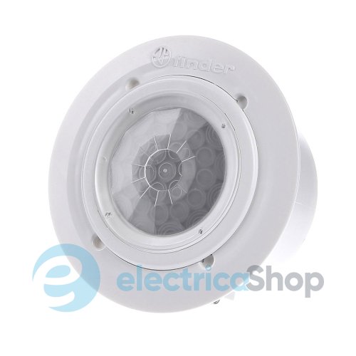 Датчик руху стельовий вбудований 360/110° 1NO, 10А 230V/АС Finder 183182300000