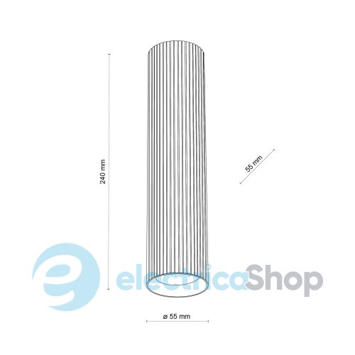 Точечный светильник TK-Lighting TUNE BLACK L 10026