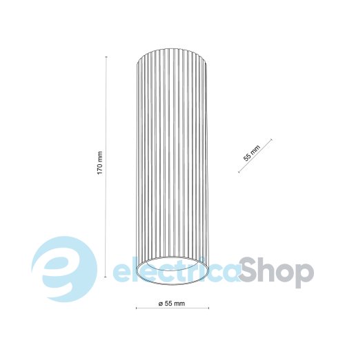 Точечный светильник TK-Lighting TUNE BLACK M 10024