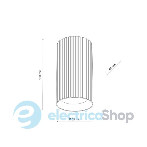 Точечный светильник TK-Lighting TUNE BLACK S 10022