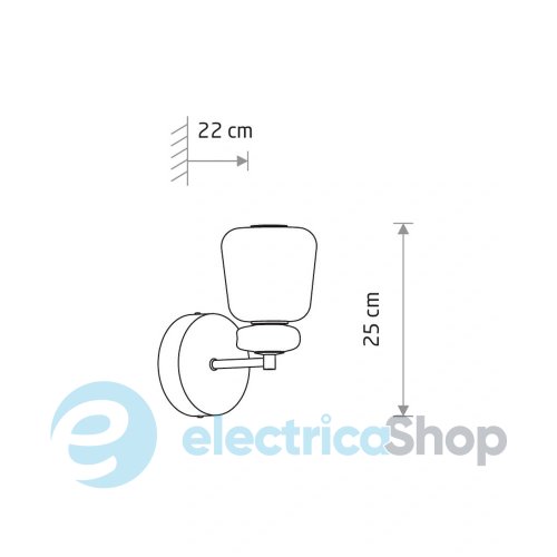 Бра Nowodvorski Ceramic LED 8W 3000K 11703