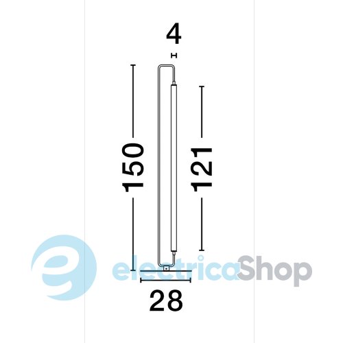Торшер WETRO 9002085 Nova Luce