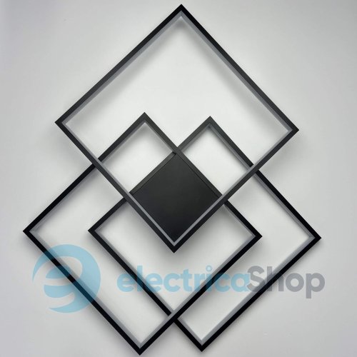 Світильник стельовий Luminaria CALLISTA 100W 3000-6500K 3S BLACK з пультом ДК