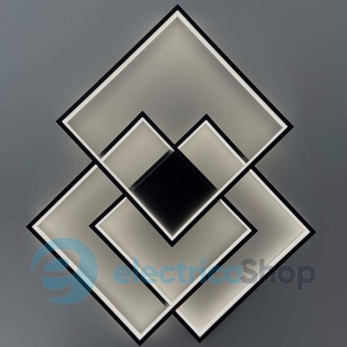 Світильник стельовий Luminaria CALLISTA 100W 3000-6500K 3S BLACK з пультом ДК