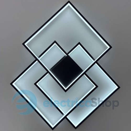 Світильник стельовий Luminaria CALLISTA 100W 3000-6500K 3S BLACK з пультом ДК