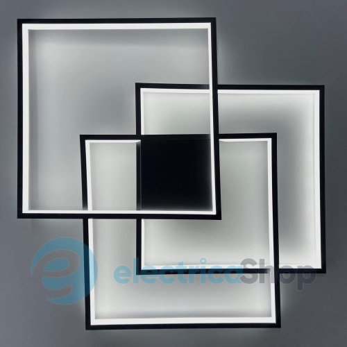 Світильник стельовий Luminaria CALLISTA 100W 3000-6500K 3S BLACK з пультом ДК
