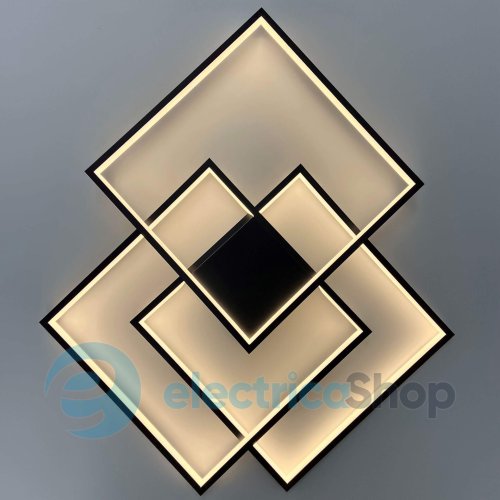 Світильник стельовий Luminaria CALLISTA 100W 3000-6500K 3S BLACK з пультом ДК