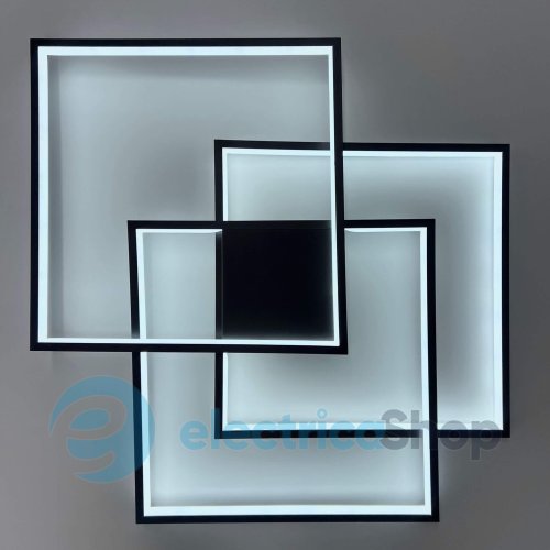 Світильник стельовий Luminaria CALLISTA 100W 3000-6500K 3S BLACK з пультом ДК