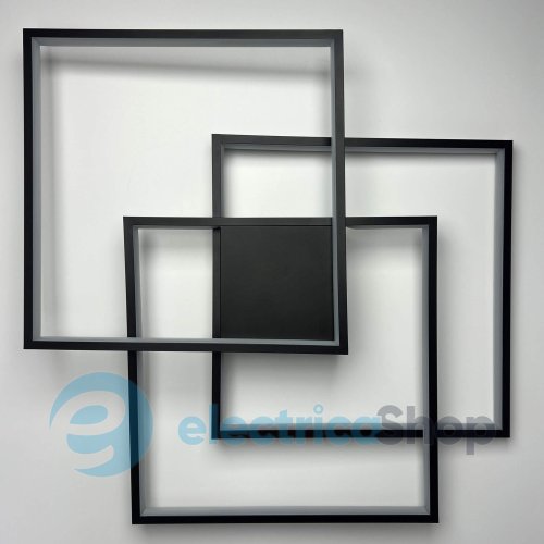 Світильник стельовий Luminaria CALLISTA 100W 3000-6500K 3S BLACK з пультом ДК