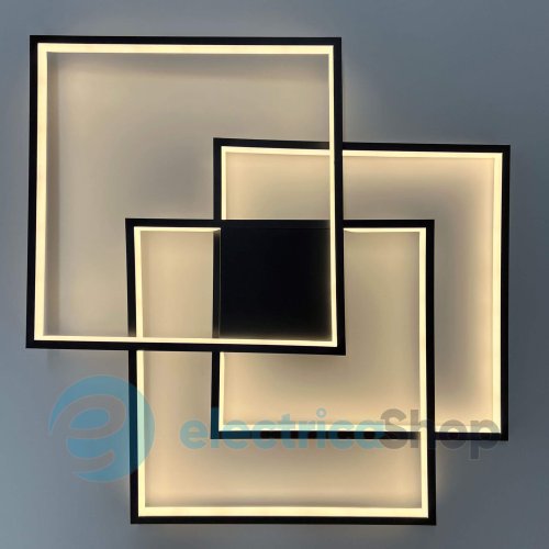 Світильник стельовий Luminaria CALLISTA 100W 3000-6500K 3S BLACK з пультом ДК