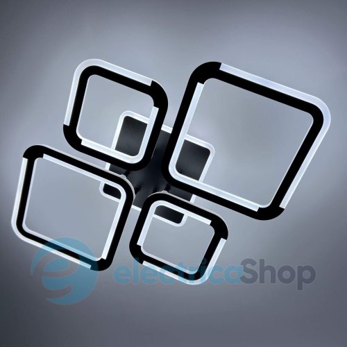 Потолочный светильник Luminaria SELENA 75W 3000-6500K 5S BLACK с пультом ДУ