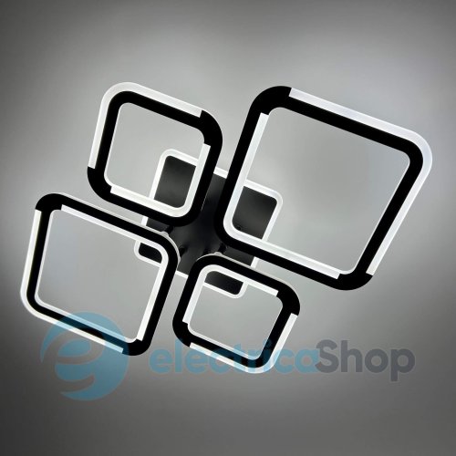 Потолочный светильник Luminaria SELENA 75W 3000-6500K 5S BLACK с пультом ДУ