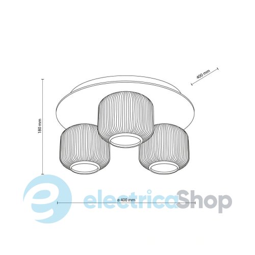 Люстра TK-Lighting SALVIA BROWN 11068