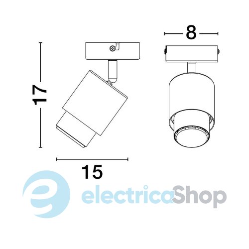 Точечный светильник ISON 9011324 Nova Luce