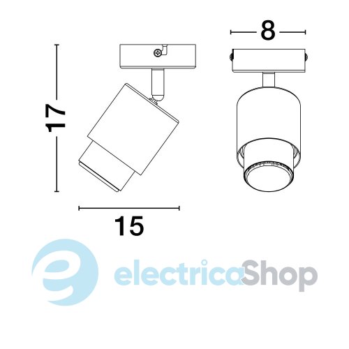 Точечный светильник ISON 9011325 Nova Luce