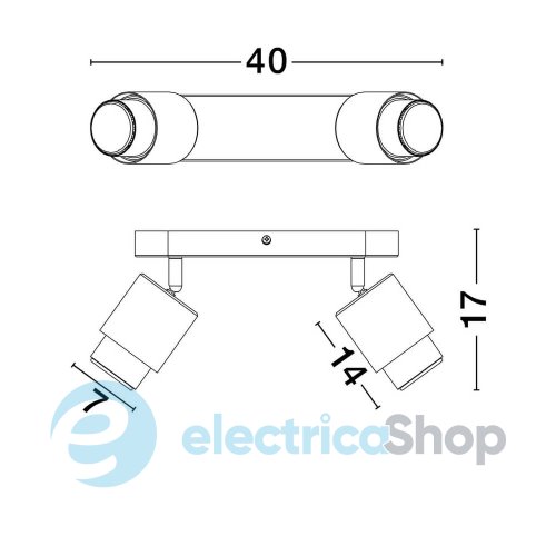 Точечный светильник ISON 9011326 Nova Luce