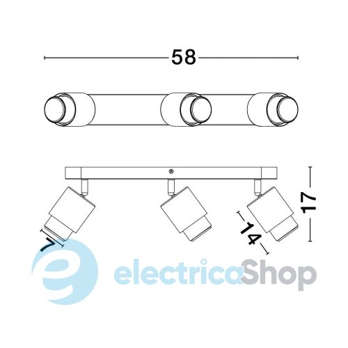 Точечный светильник ISON 9011328 Nova Luce
