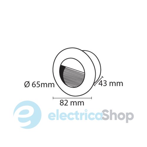 Светильник лестничный Horoz ICON-R 3W белый 079-031-0003-010