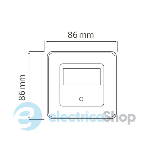 Светильник лестничный Horoz DIAMOND Sensor 1W черный 079-026-0001-010