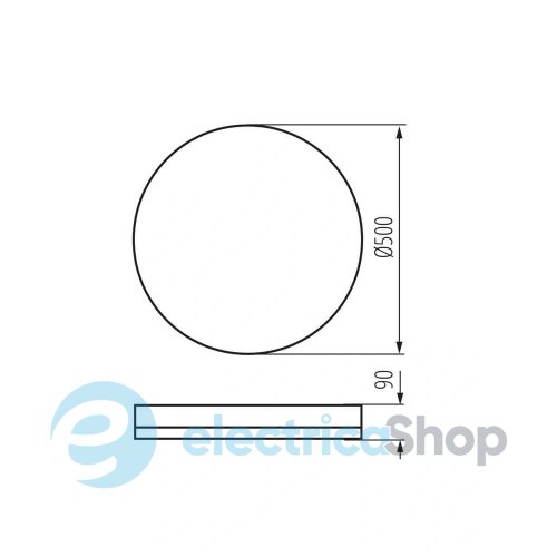 Потолочный cветильник Kanlux ARVOS LED 37W 3000K-6500K 2680Lm 37332