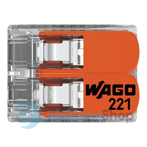 Клема для з'єднання до 6 мм&#178; (41А) Wago 221-612