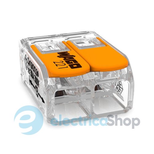 Клема для з'єднання до 6 мм&#178; (41А) Wago 221-612