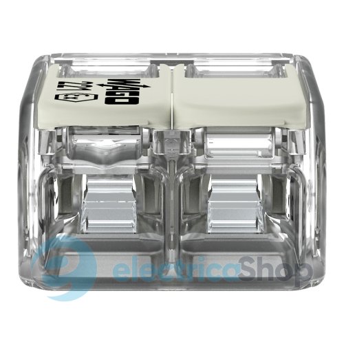 Клеммник WAGO 2х от 0,5 до 6 мм&#178; (37А /440V) Сu артикул 221-682