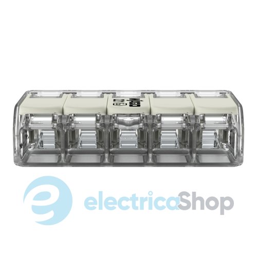 Клеммник WAGO 5х от 0,5 до 6 мм&#178; (37А /440V) Сu артикул 221-685