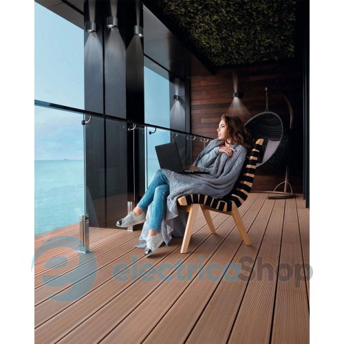 Уличный светильник Kanlux REKA LED 7W 4000K 340Lm Sensor 28995