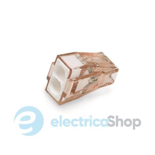 Клема Wago 773-602 (2 монолітних дроти 0,5-4,0 мм²)