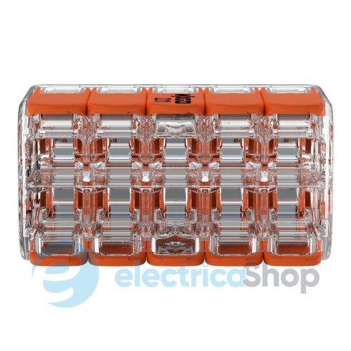 Клеммник на 2 выхода 0.2-4.0 мм&#178; (32А) 400V Cu 221-420 Wago