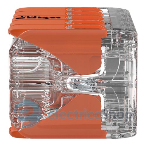 Клеммник на 2 выхода 0.2-4.0 мм&#178; (32А) 400V Cu 221-420 Wago