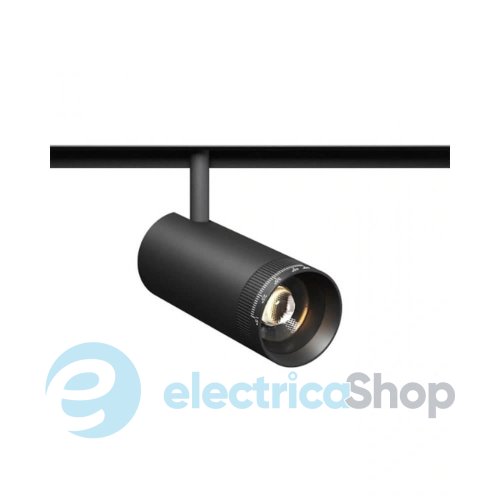 Магнітний трековий світильник KLOODI KDMG-ZOOM45 12W 3K BK LED 960Lm 15-50°