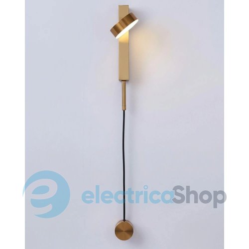 Бра-світильник Kloodi DECO WA-CLOCK 210 5W 3K GD LED 420Lm