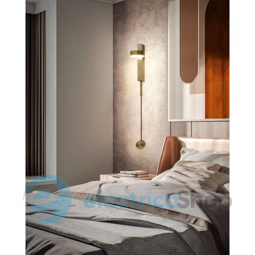 Бра-світильник Kloodi DECO WA-CLOCK 210 5W 3K GD LED 420Lm