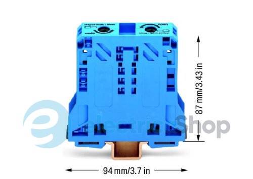Клема прохідна Wago 285-154
