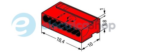Клемма Wago 243-808