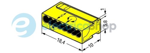 Клемма Wago 243-508