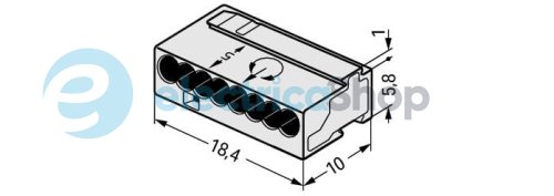 Клемма Wago 243-308